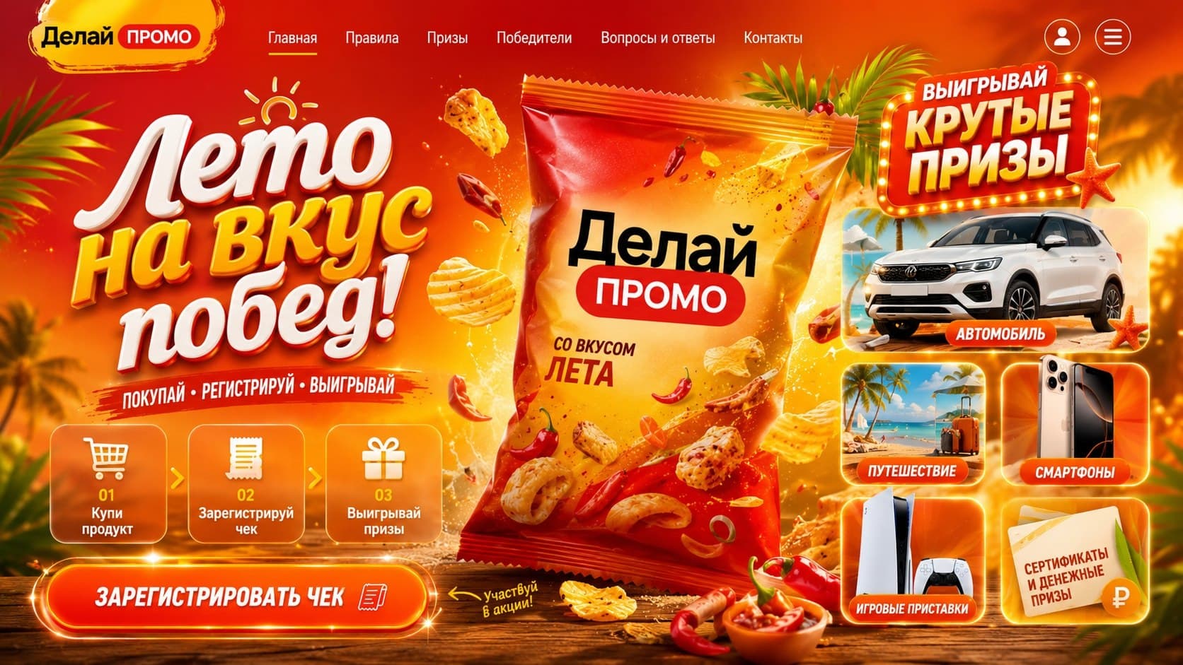 Акция с чипсами